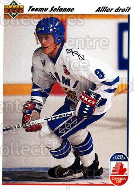 1991-92 Upper Deck French #21 Teemu Selanne