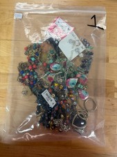 1 LB Costume Jewelry Mystery Lot Wear Resell Craft Mixed Pieces