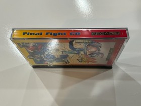 Final Fight CD (Sega CD, 1993) CIB Complete w Manual + Reg Card + Foam N MINT