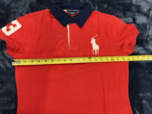 Ralph Lauren Women Short Sleeve Polo Shirt Dress Red XL, RL003094 - Picture 5 of 8