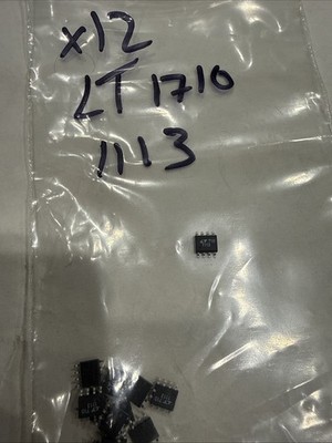 Lot of 12   Linear Technology LT1710 High-Speed Comparator SOIC-8   NOS