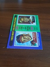 1975 TOPPS BASEBALL CARD # 191 1953 - MOST VALUABLE PLAYERS - ROSEN & CAMPANELLA