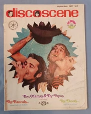 Discoscene magazine September 1967 The Doors Rascals Mamas & Papas