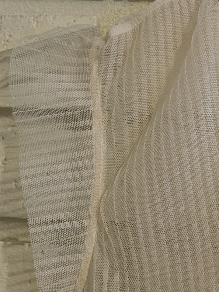 Victoria’s Secret DREAM ANGELS Sexy Tulle & Lace Bra Top Bustier  34C Ivory - Image 4 of 4