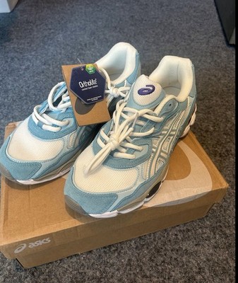 ASICS Gel NYC Hellblau Herren Sneaker Sportschuhe Gr. 45 NEU mit Karton