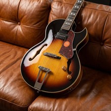 Hollow Body Sunburst Electric Guitar Byrdland P90 Pickup Jazz Bridge Maple Body