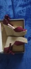Allegra K Espadrille Platform Wedges Heel Lace Up Sandals S 10 Never Worn  — photo 4