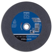 10 x PFERD TRENNSCHEIBE 80 T 400-2,8 K SG CHOP STEELOX/25,4 NR. 66324091, PFERD