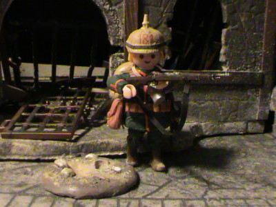 Figurine PLAYMOBIL Personnalisée - Soldat Allemand D