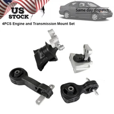 4PCS Engine Transmission Mount For Honda Civic 2006-2010 1.8L W/Automatic Trans