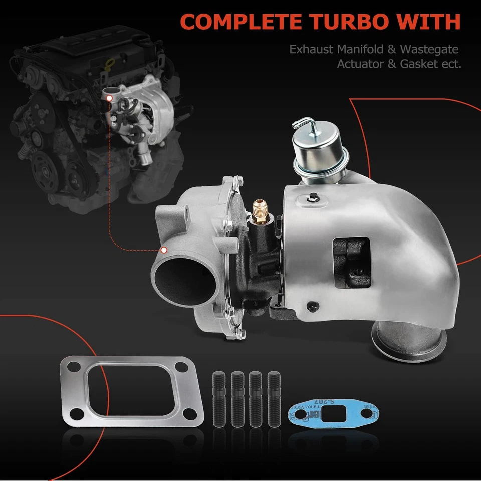 Turbocompresor A-Premium GM8 para Chevy C1500 1994-1995 C3500 K1500 K2500 GMC Foto 2 de 4