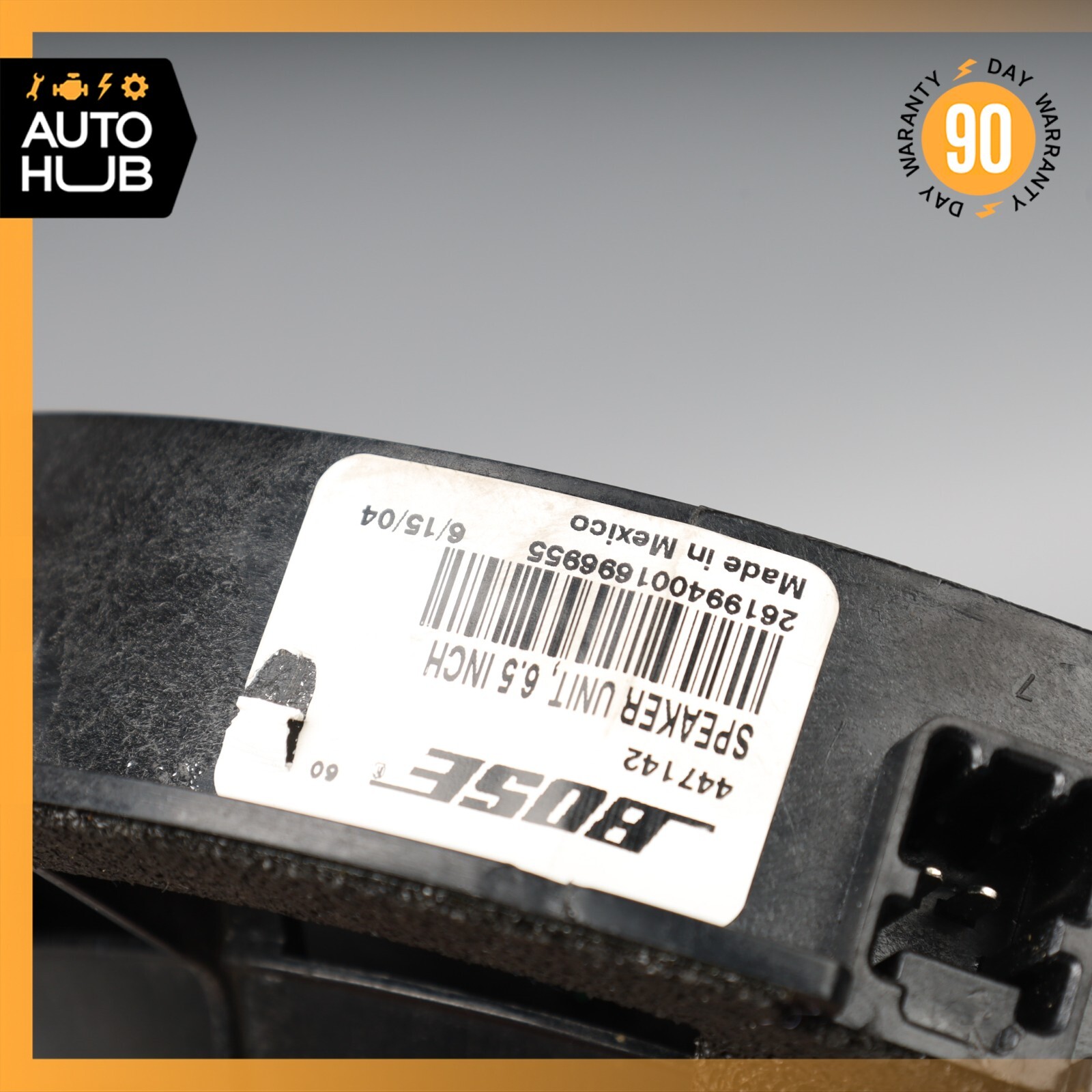 03-13 Maserati Quattroporte M139 Audio Sound Speaker Rear Right or Left Side OEM