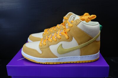 Nike SB Dunk High Pro 'Pineapple' Herrenschuhe Sneaker Turnschuhe Größe 44,5