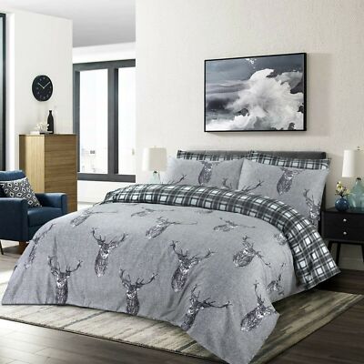 Luxus bedruckte Bettdecke Bettwäsche Set 100 % Baumwolle Quilt Bezüge doppelte Kingsize