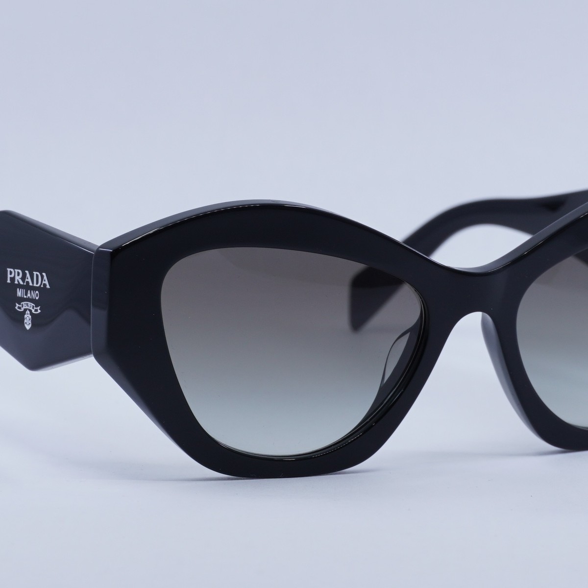 Final Price! Prada PR07YSF 1AB0A7 Black/Grey Gradient Sunglasses Prada PR 07YS - 1AB0A7 Sunglasses BLACK w/GREY GRADIENT 53mm  main image 4