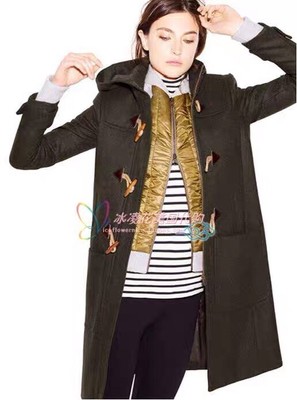 double face wrap coat