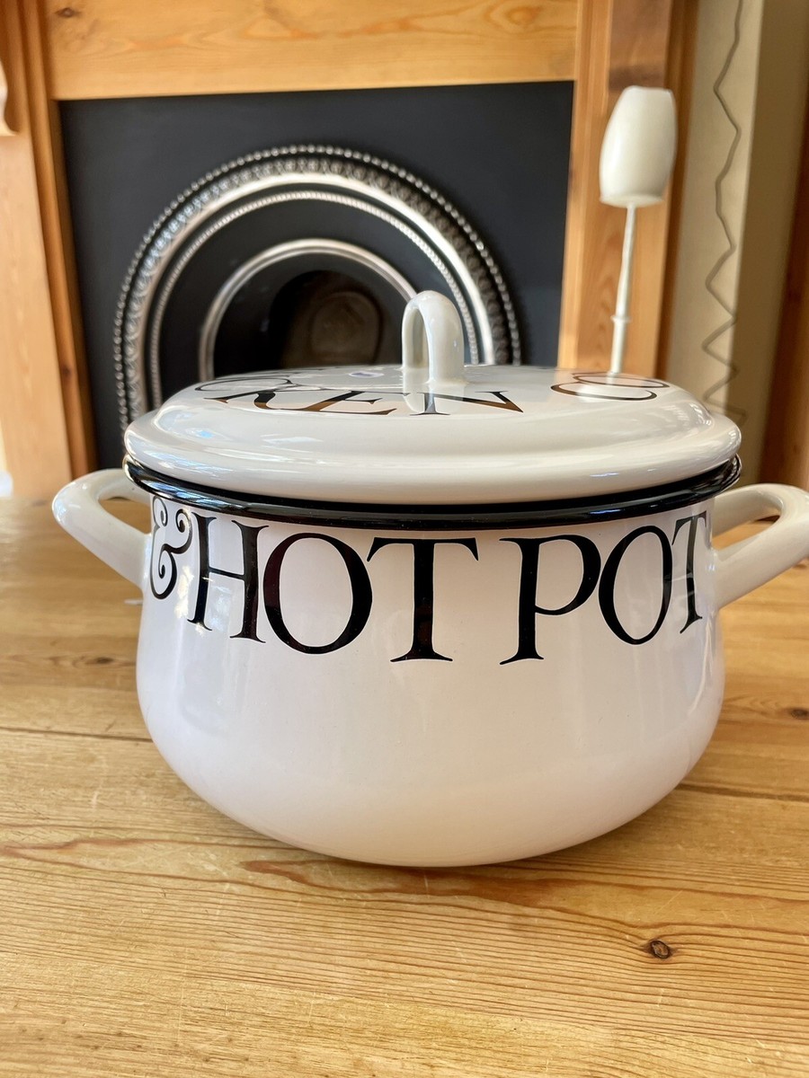 Emma Bridgewater Black Toast Medium Enamel Cooking New with