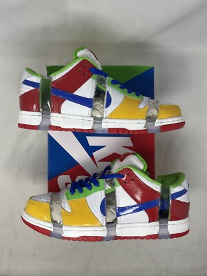 Nike Dunk Low SB Sandy Bodecker FD8777 100 White/Hyper Royal/Mean Green Size 9