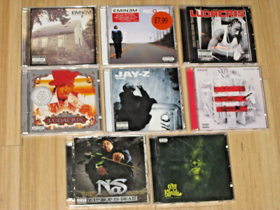 us hiphop 70枚 まとめ売り JAY-Z, Eminem, Nas Rap Hip Hop 9 CD Album Collection Lot Eminem Jay Z Ludacris DMX