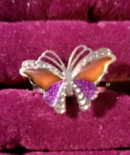 Beautiful Butterfly Color Changing Mood Ring