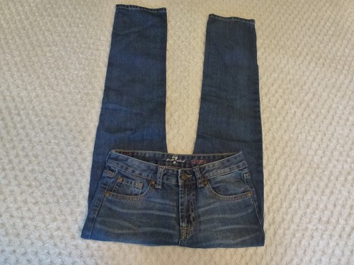 7 for all mankind size 12 Slimmy jeans 100% cotton great gently used condition - Picture 1 of 6