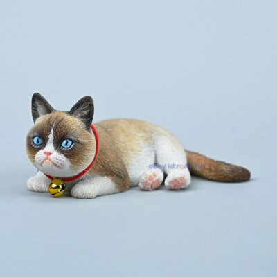 JXK 1/6 Ugly Cat 2.0 Model Pet Animal Figure Scene Decor Collection Kid Toy Gift