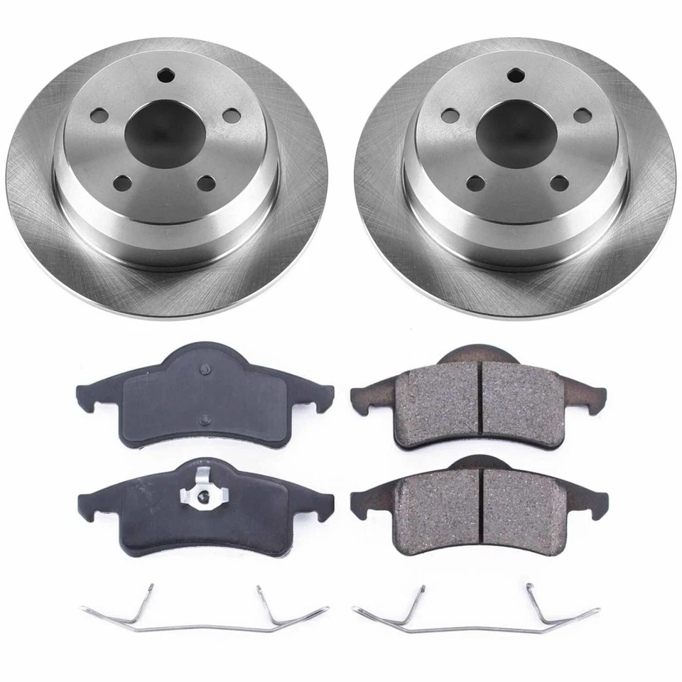Powerstop KOE2151 Brake Disc and Pad Kit rear for 1999-2004 Jeep Grand Cherokee - Изображение 3 из 4