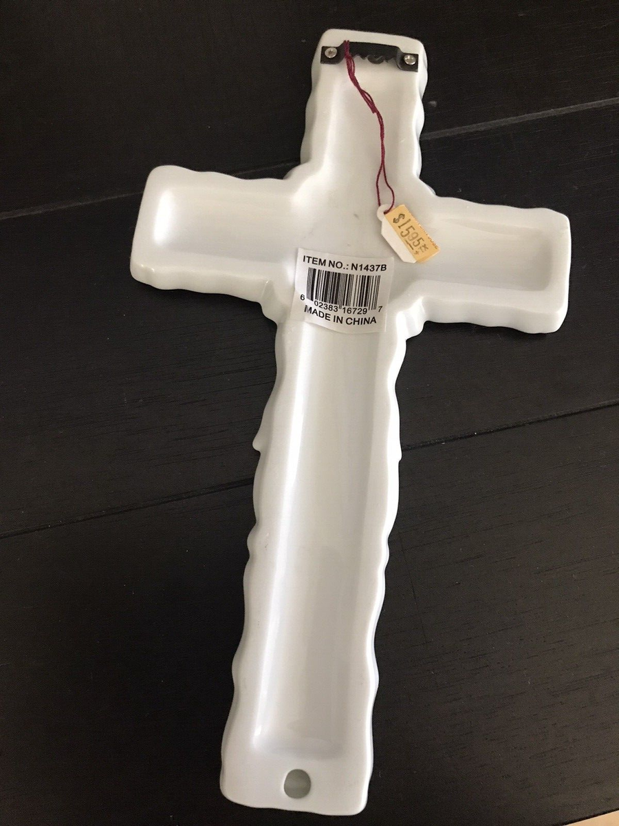 PORCELAIN PRAYING CROSS | eBay