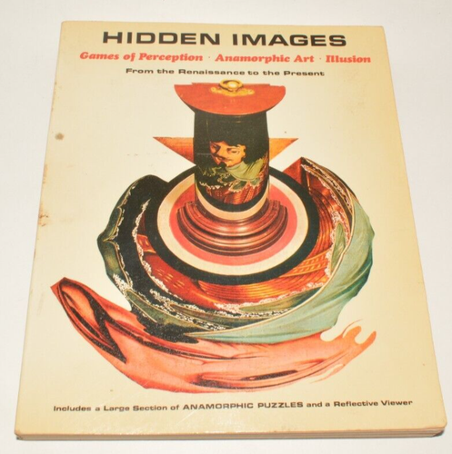 Vintage 1976 OP ART Hidden Images - Games of Perception OPTICAL ILLUSION