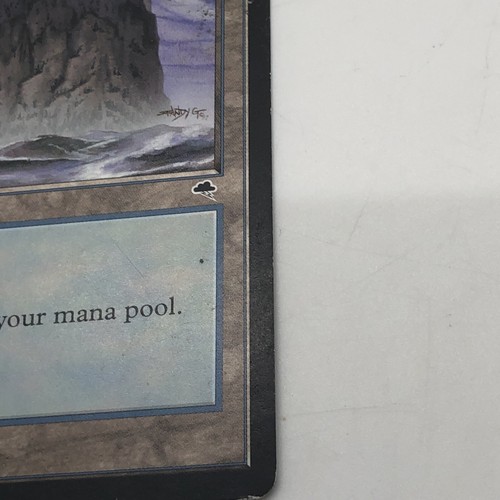 Magic The Gathering Island Land Tempest Add To Your Mana Pool Vintage - Picture 5 of 12