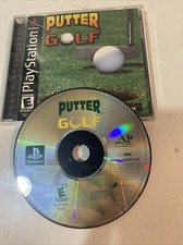 Putter Golf (Sony PlayStation 1, 2001) PS1 Complete w/ Manual - Tested/Works