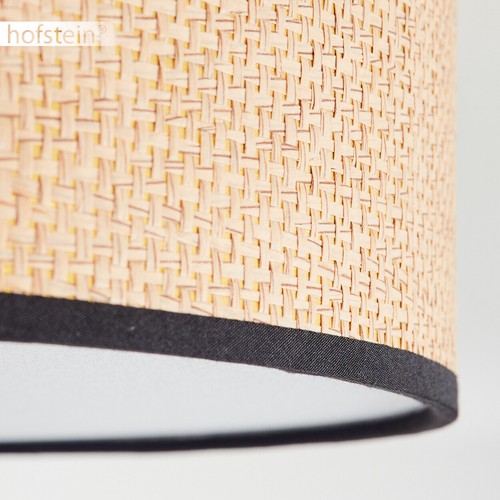 Lámpara de techo LED de pasillo de iluminación ratán redonda sala de estar dormitorio habitación - Imagen 3 de 10