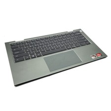 New for Dell Inspiron 14 5410 7415 2-in-1 14" Green Palmrest Keyboard W Backlit