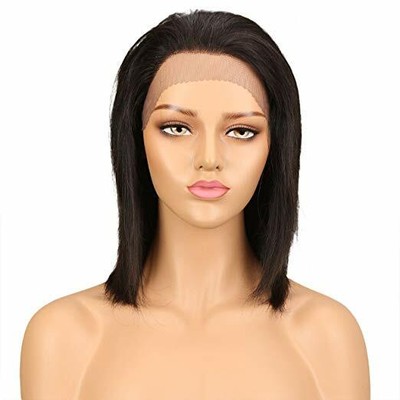Lace Frontal Wig Straight 14 Factory Price Human Hair Natural