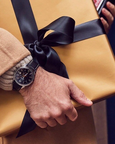 NEW Bulova Summer Wind Frank Sinatra Automatic Black Dial Men's Watch 96B381 - Picture 3 of 6
