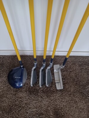 TZ GOLF - Dunlop LOCO Junior Golf 5 Piece Golf Club Set RH