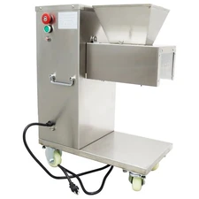 110V TJ-130L Commercial Meat Slicer Cutter with Full Stainless 8mm Blade 400KG/H