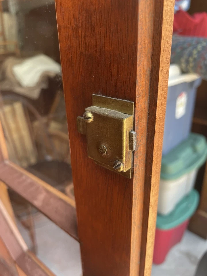 *RARO* Armario Esquinero Craftique Hecho a Mano Mebane N.C. 1930’s 96 Piezas Conjunto Foto 4 de 4