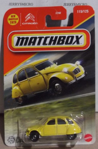 Matchbox 1970 Citroen 2CV in gelb #115/125