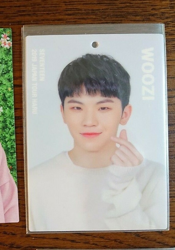 SEVENTEEN WOOZI -HARU JAPAN Tour- Official Limited goods Photocard