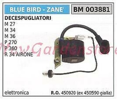 Zündspule Blue Bird Für Motorsensen M 27 34 36 P270 360 R 34 Airone