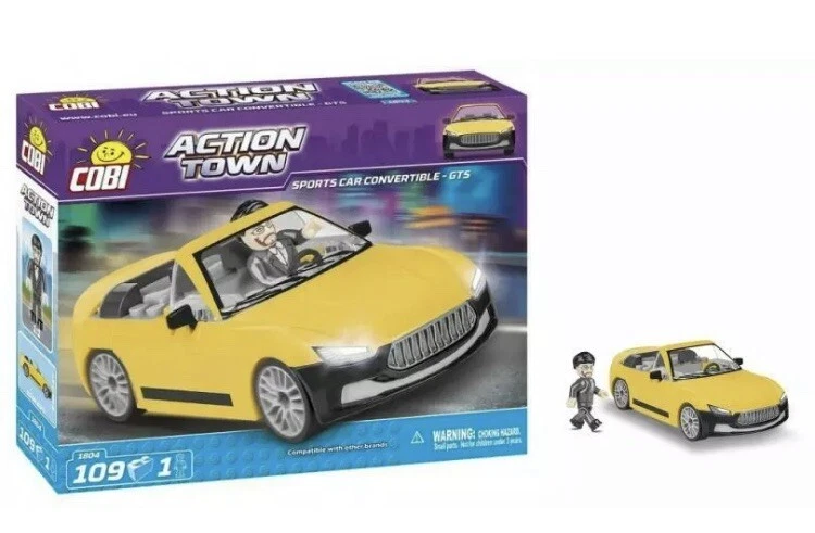 Cobi Klocki 5902251016685 Action Town Carrello Elevatore | Set Di Blocchi Per Bambini, Giocattolo Da Costruzione