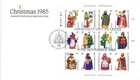 Guernsey stamps 1985 Christmas First Day Cover FDC #C61483
