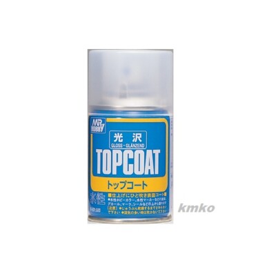 kmko Gunze Mr.Hobby Mr.Topcoat Klarlack B 501 Gloss Glanz 86ml