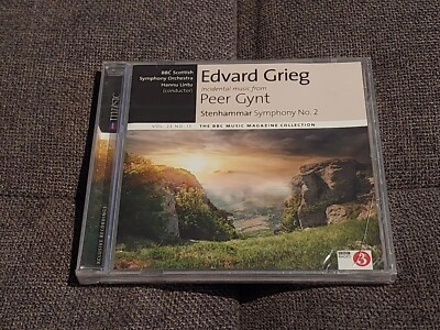 Grieg Peer Gynt Stenhammar Symphony No 2 CD New