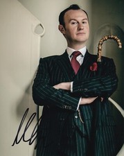 Mark Gatiss signed autograph 20x25cm Sherlock Holmes in person autograph COA