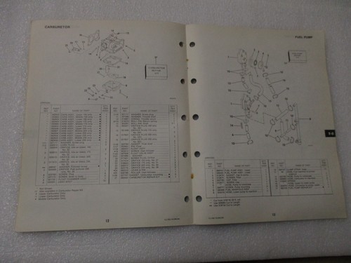Johnson Evinrude Parts Catalog 1982 V-6 Models Part Number 392981 - Picture 4 of 5