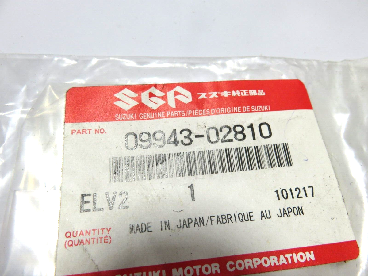がの nos Suzuki RM-Z250 RM Z 250 REAR CUSHION GUARD RING 09943-02810