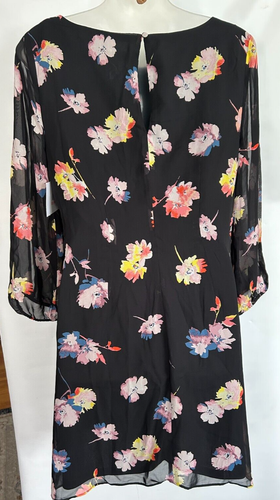 KENSIE Floral Print Long Sleeve Dress sz.10 NWT - Picture 8 of 8