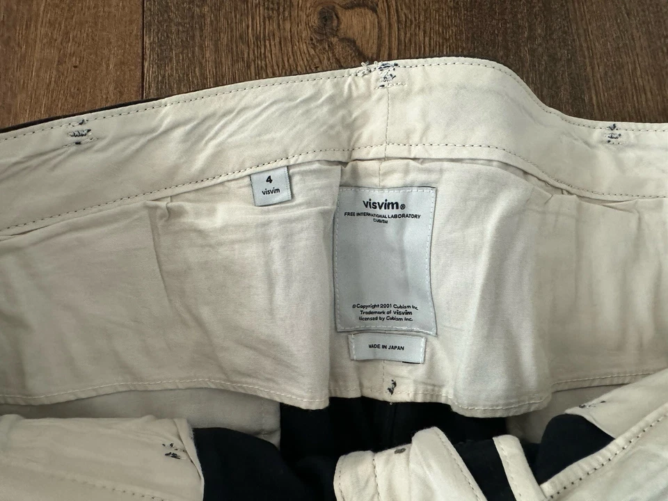 Visvim Shorts Made In Japan Size 4 - Image 3 of 3